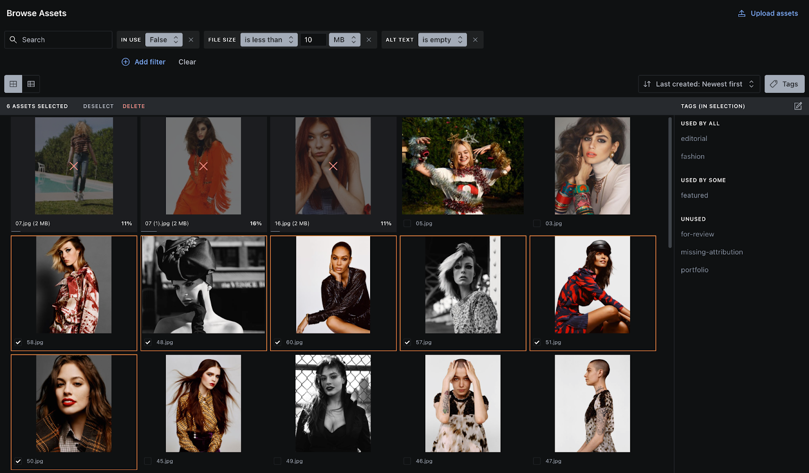 Sanity CMS Views - Media and Structure tabs